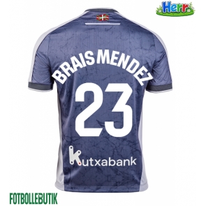 Real Sociedad Brais Mendez #23 Bortatröja 2025-26 Kortärmad